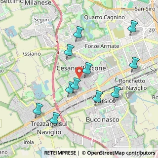 Mappa 20090 Cesano Boscone MI, Italia (2.02273)