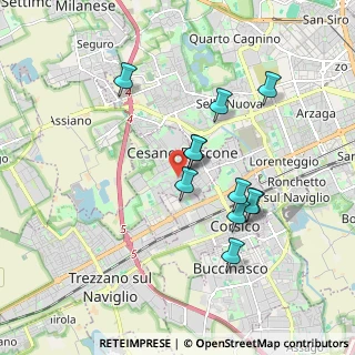 Mappa 20090 Cesano Boscone MI, Italia (1.63545)