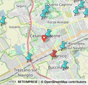 Mappa 20090 Cesano Boscone MI, Italia (3.05643)