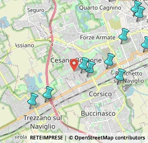 Mappa 20090 Cesano Boscone MI, Italia (2.69364)