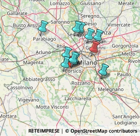 Mappa 20090 Cesano Boscone MI, Italia (9.58615)