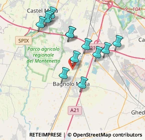 Mappa Via Borgo, 25021 Bagnolo Mella BS, Italia (3.54692)