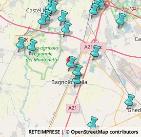 Mappa Via Borgo, 25021 Bagnolo Mella BS, Italia (5.259)