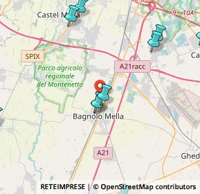 Mappa Via Borgo, 25021 Bagnolo Mella BS, Italia (5.63636)