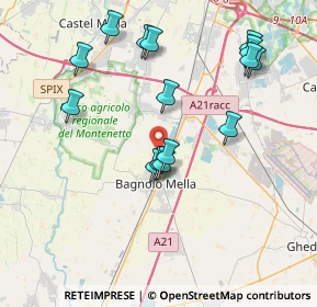 Mappa Via Borgo, 25021 Bagnolo Mella BS, Italia (3.926)