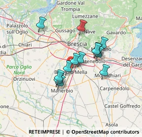 Mappa Via Borgo, 25021 Bagnolo Mella BS, Italia (10.59923)