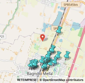 Mappa Via Borgo, 25021 Bagnolo Mella BS, Italia (1.156)