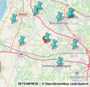 Mappa Via Giacomo Matteotti, 37060 Sona VR, Italia (4.47909)