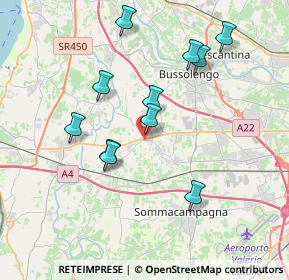 Mappa Via Giacomo Matteotti, 37060 Sona VR, Italia (3.58273)