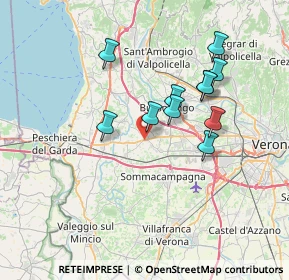 Mappa Via Giacomo Matteotti, 37060 Sona VR, Italia (6.26091)