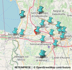 Mappa Via Giacomo Matteotti, 37060 Sona VR, Italia (8.318)