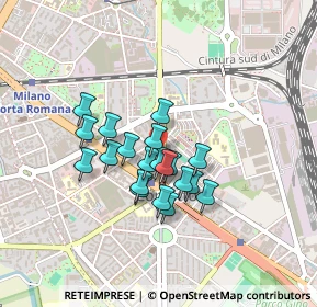 Mappa Viale Lucania, 20139 Milano MI, Italia (0.3155)