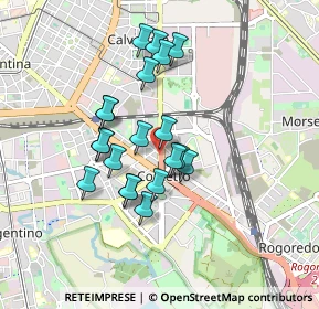 Mappa Viale Lucania, 20139 Milano MI, Italia (0.7245)