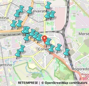 Mappa Viale Lucania, 20139 Milano MI, Italia (1.005)