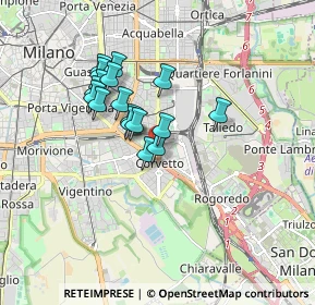 Mappa Viale Lucania, 20139 Milano MI, Italia (1.37059)