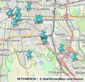Mappa Viale Lucania, 20139 Milano MI, Italia (2.35538)
