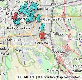 Mappa Viale Lucania, 20139 Milano MI, Italia (2.396)