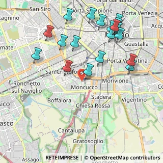 Mappa Via Franco Russoli, 20143 Milano MI, Italia (2.4235)