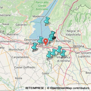Mappa Strada Regionale, 37019 Peschiera del Garda VR, Italia (8.65929)