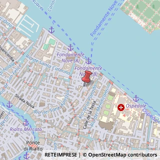 Mappa Calle del Fumo, 4, 30122 Venezia, Venezia (Veneto)