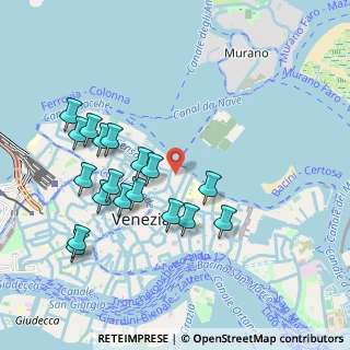 Mappa Calle del Magazzen, 30100 Venezia VE, Italia (0.97667)