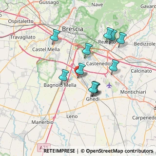 Mappa Via Salvador Allende, 25010 Montirone BS, Italia (6.51364)