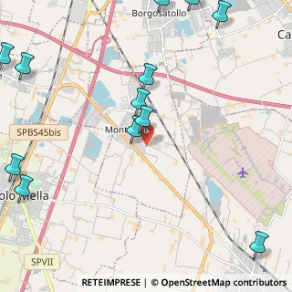Mappa Via Salvador Allende, 25010 Montirone BS, Italia (3.09583)