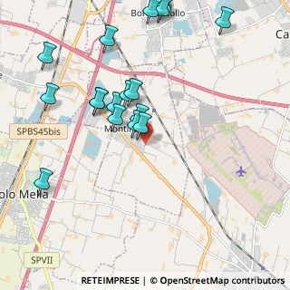 Mappa Via Salvador Allende, 25010 Montirone BS, Italia (2.4485)