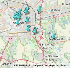 Mappa Via dei Pestagalli, 20138 Milano MI, Italia (4.0125)