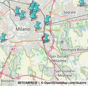 Mappa Via dei Pestagalli, 20138 Milano MI, Italia (5.0925)