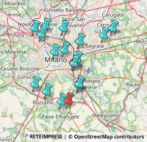 Mappa Via dei Pestagalli, 20138 Milano MI, Italia (6.86471)