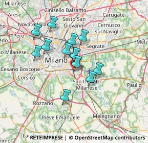 Mappa Via dei Pestagalli, 20138 Milano MI, Italia (5.39308)