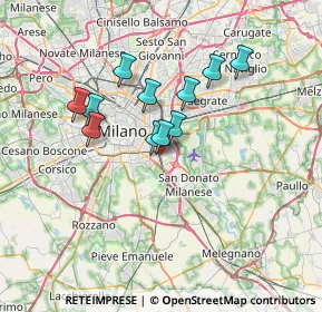 Mappa Via dei Pestagalli, 20138 Milano MI, Italia (5.54818)