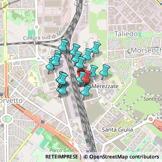 Mappa Via dei Pestagalli, 20138 Milano MI, Italia (0.2625)