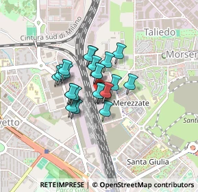 Mappa Via dei Pestagalli, 20138 Milano MI, Italia (0.25652)