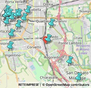 Mappa Via dei Pestagalli, 20138 Milano MI, Italia (3.262)