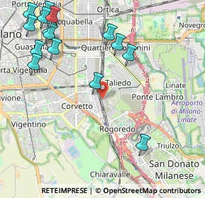 Mappa Via dei Pestagalli, 20138 Milano MI, Italia (2.69867)