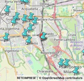 Mappa Via dei Pestagalli, 20138 Milano MI, Italia (2.7575)