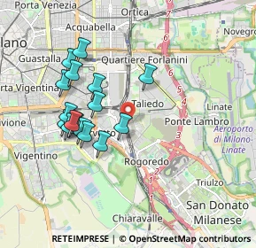 Mappa Via dei Pestagalli, 20138 Milano MI, Italia (1.715)