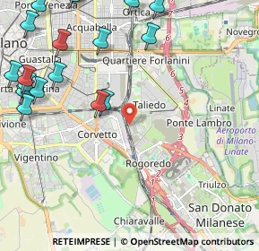 Mappa Via dei Pestagalli, 20138 Milano MI, Italia (3.146)