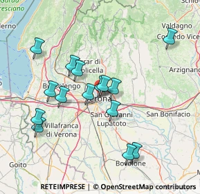 Mappa Via Nizza, 37121 Verona VR, Italia (13.93467)