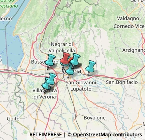 Mappa Via Dietro S. Sebastiano, 37121 Verona VR, Italia (7.87846)