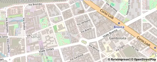 Mappa Milano
