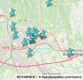 Mappa Via Giambettino Cignaroli, 37100 Verona VR, Italia (3.60929)