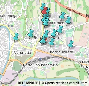 Mappa Via Giambettino Cignaroli, 37100 Verona VR, Italia (0.7945)