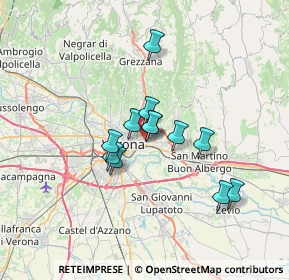 Mappa Via Giambettino Cignaroli, 37100 Verona VR, Italia (4.96417)