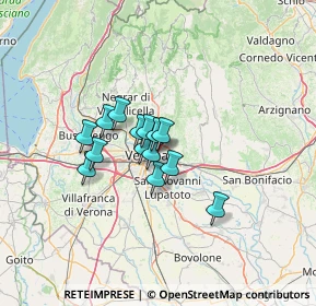 Mappa Via Giambettino Cignaroli, 37100 Verona VR, Italia (8.405)