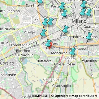 Mappa Via Attilio e Teresa Cassoni, 20143 Milano MI, Italia (2.67923)