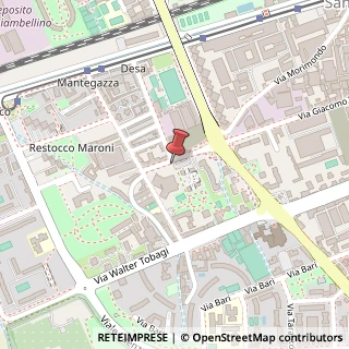 Mappa Via San Giuseppe Cottolengo, 15, 20143 Milano, Milano (Lombardia)