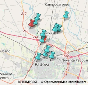 Mappa Corso Tredici Giugno, 35135 Padova PD, Italia (2.83769)